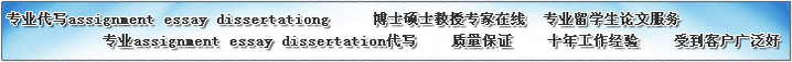 专业代写essay,代写assignment,代写dissertation,博士论文代写服务